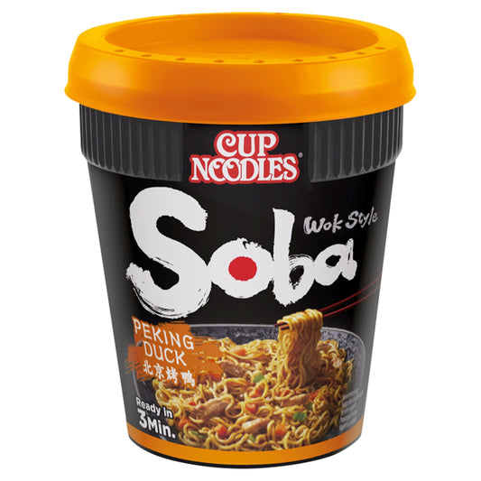 Nissin Cup Noodles Soba Wok Style Instant Noodles - Peking Duck 87g — image 1