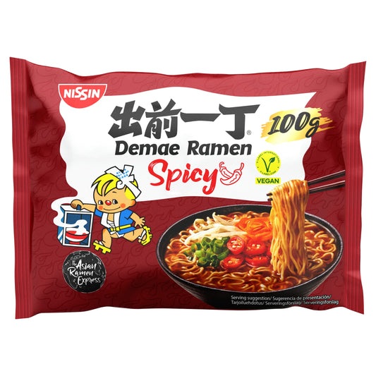 Nissin Demae Ramen Noodles - Spicy 100g — image 1