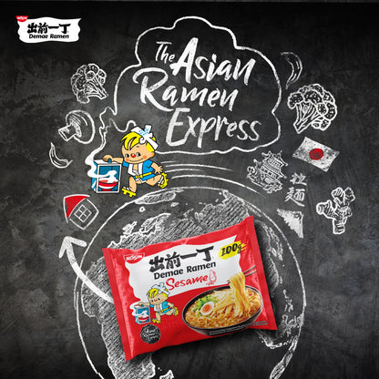 Nissin Demae Ramen Noodles - Spicy 100g — image 2