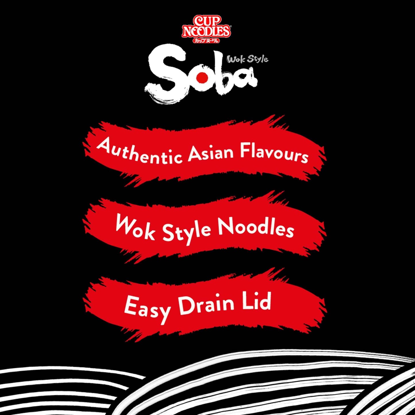 NISSIN Soba Cup Noodles Sweet & Sour Instant Noodles Pot 88g