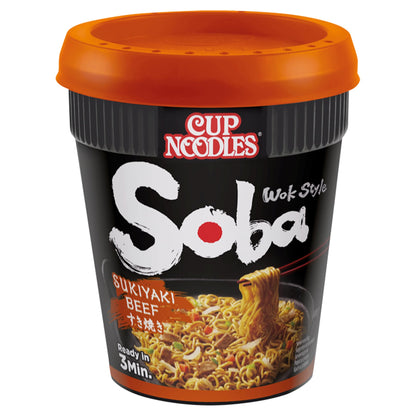 Nissin Soba Cup Sukiyaki Beef 89G — image 1