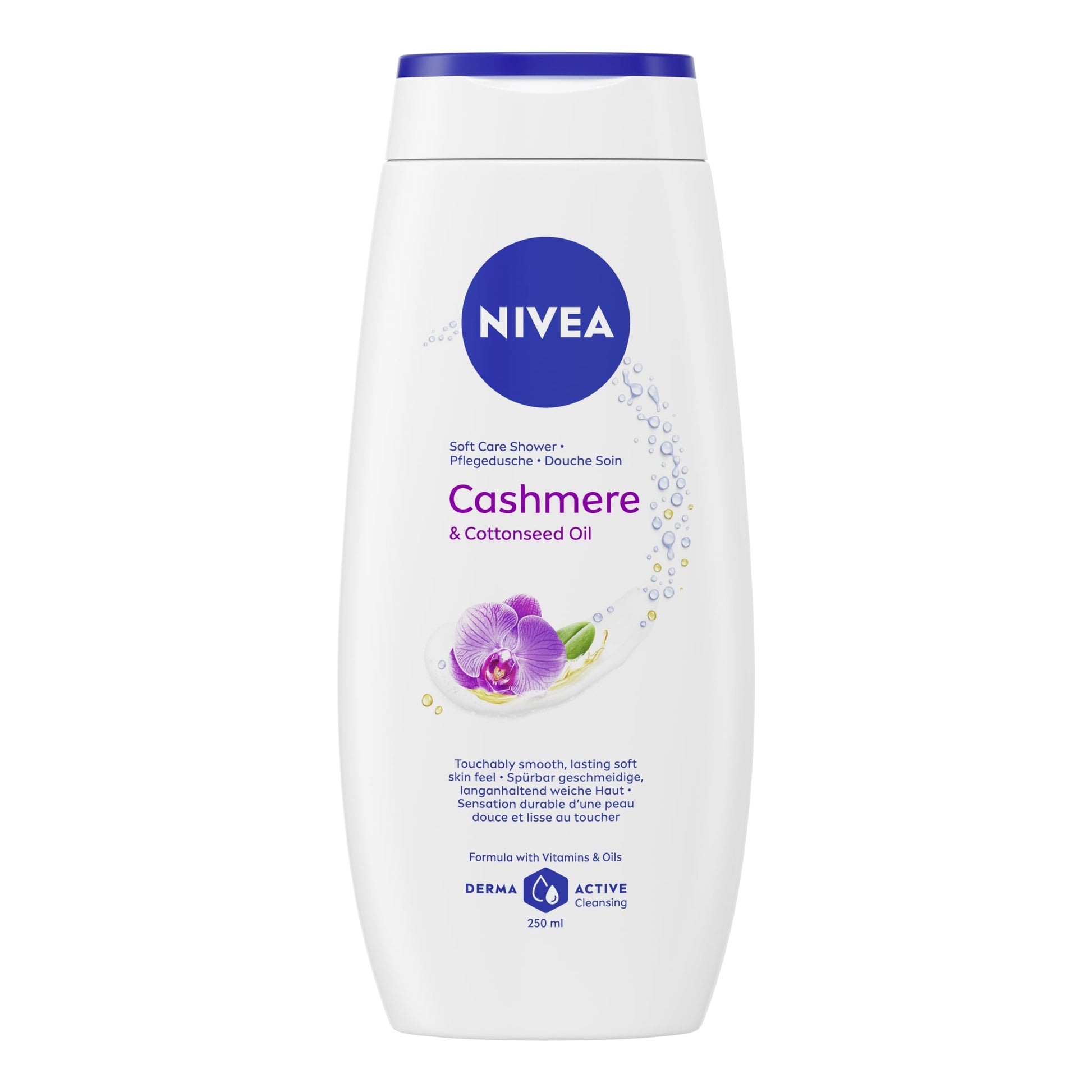 NIVEA Cashmere & Cotton Seed Oil Shower Cream 250ml — image 1