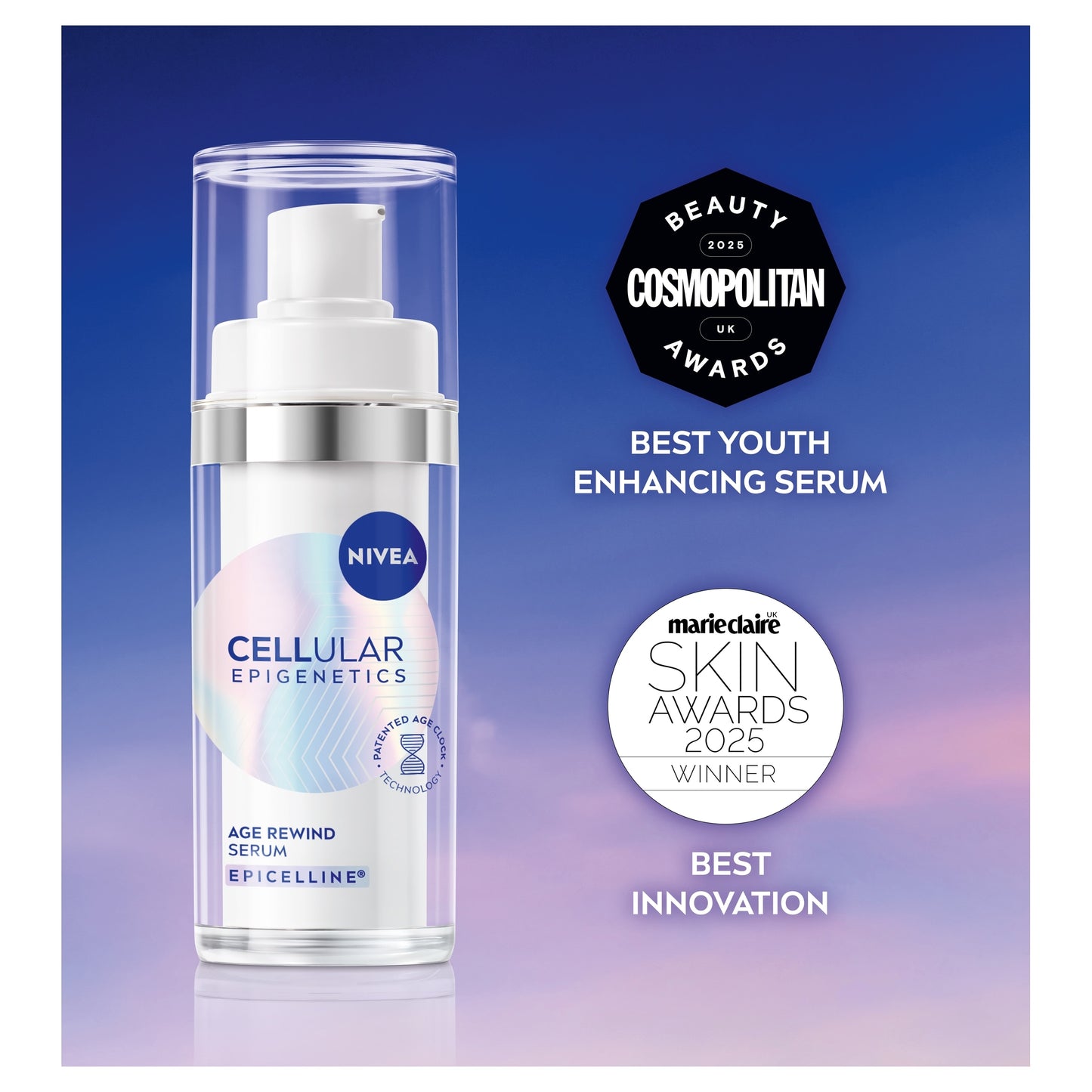 NIVEA Cellular Epigenetics Epicelline Age Rewind Face Serum 30ml — image 3