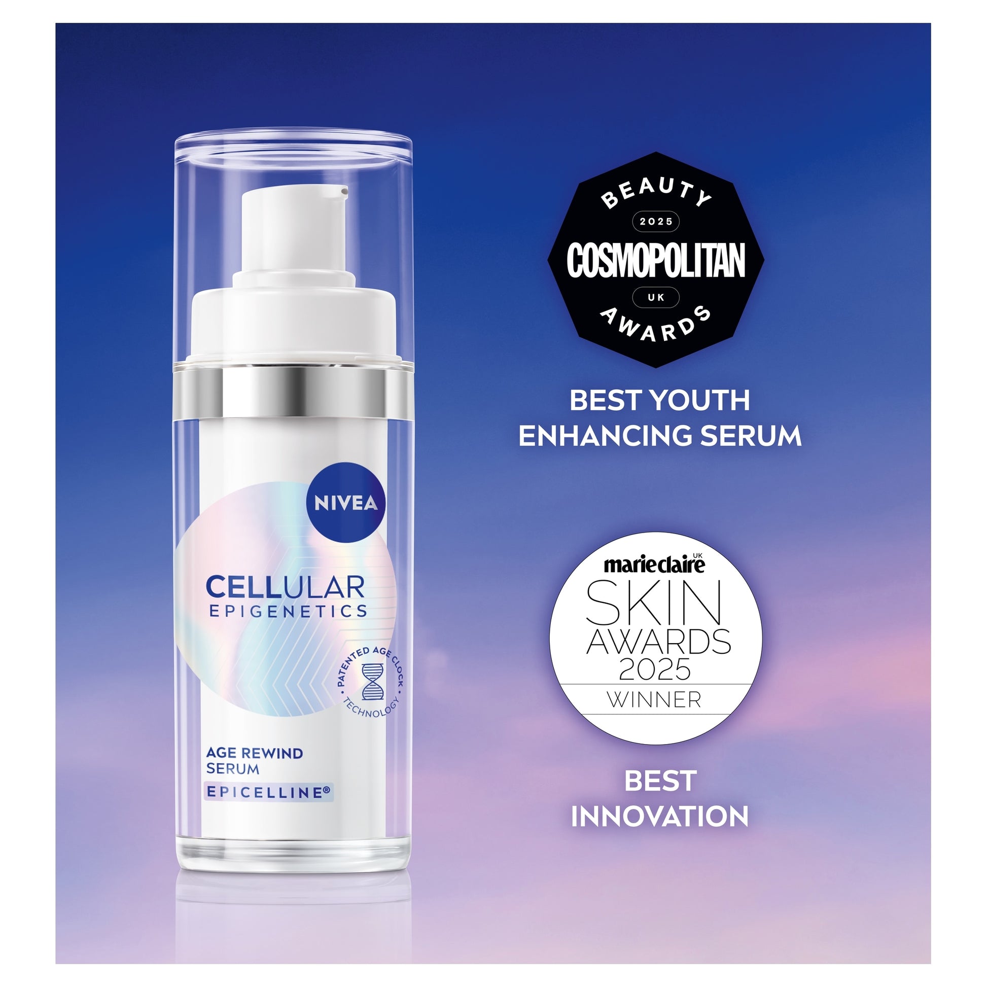 NIVEA Cellular Epigenetics Epicelline Age Rewind Face Serum 30ml — image 3