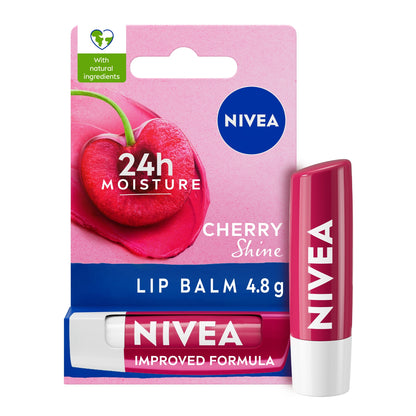 NIVEA Cherry Shine Lip Balm 4.8g — image 1