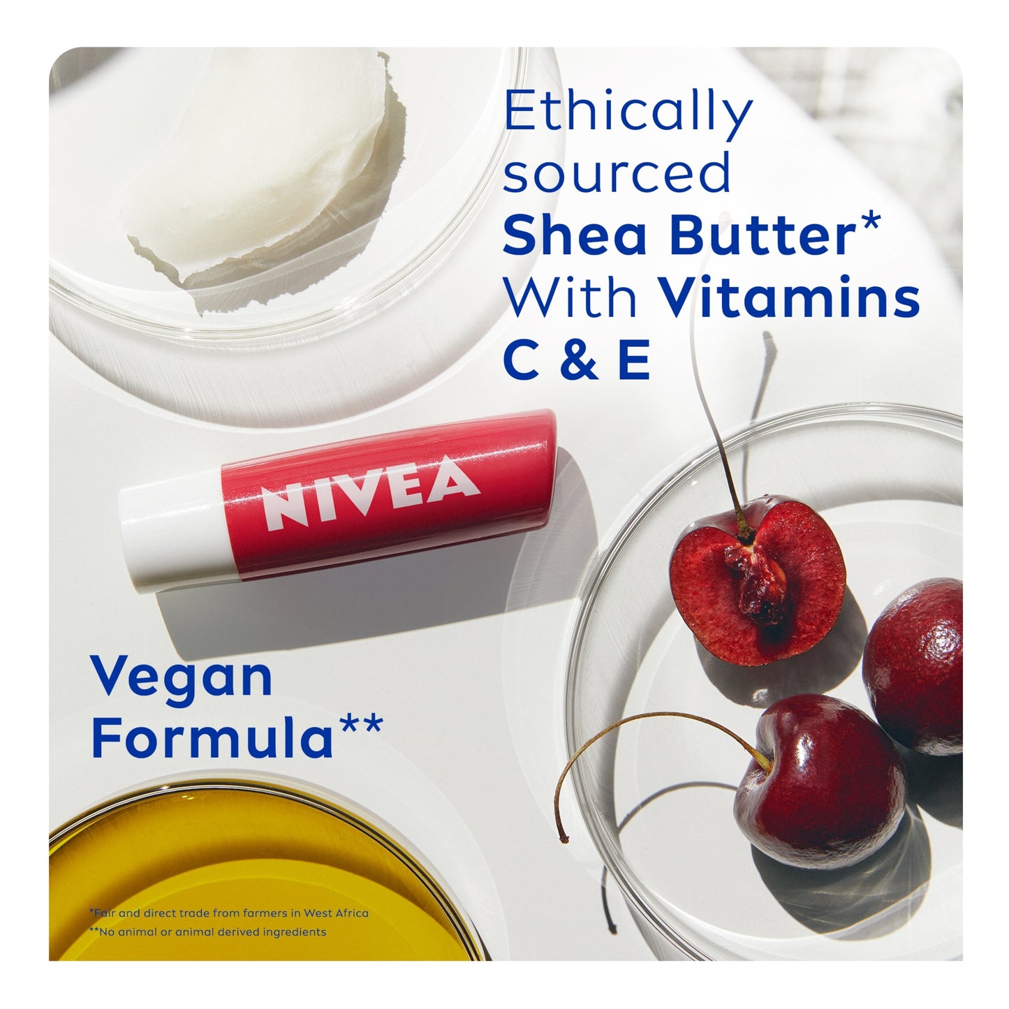 NIVEA Cherry Shine Lip Balm 4.8g — image 3