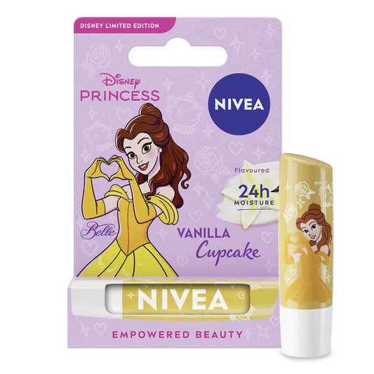 NIVEA Disney Belle Vanilla Cupcake Lip Balm 4.8g — image 1
