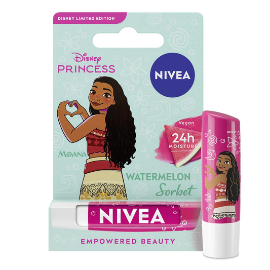 NIVEA Disney Moana Watermelon Sorbet Lip Balm 4.8g — image 1
