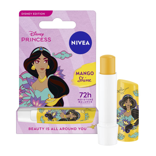 NIVEA Disney Princess Jasmine Limited Edition Mango Shine Lip Balm 4.8g — image 1