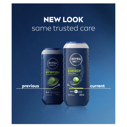 NIVEA MEN Energy Mint Extract Shower Gel 250ml — image 2