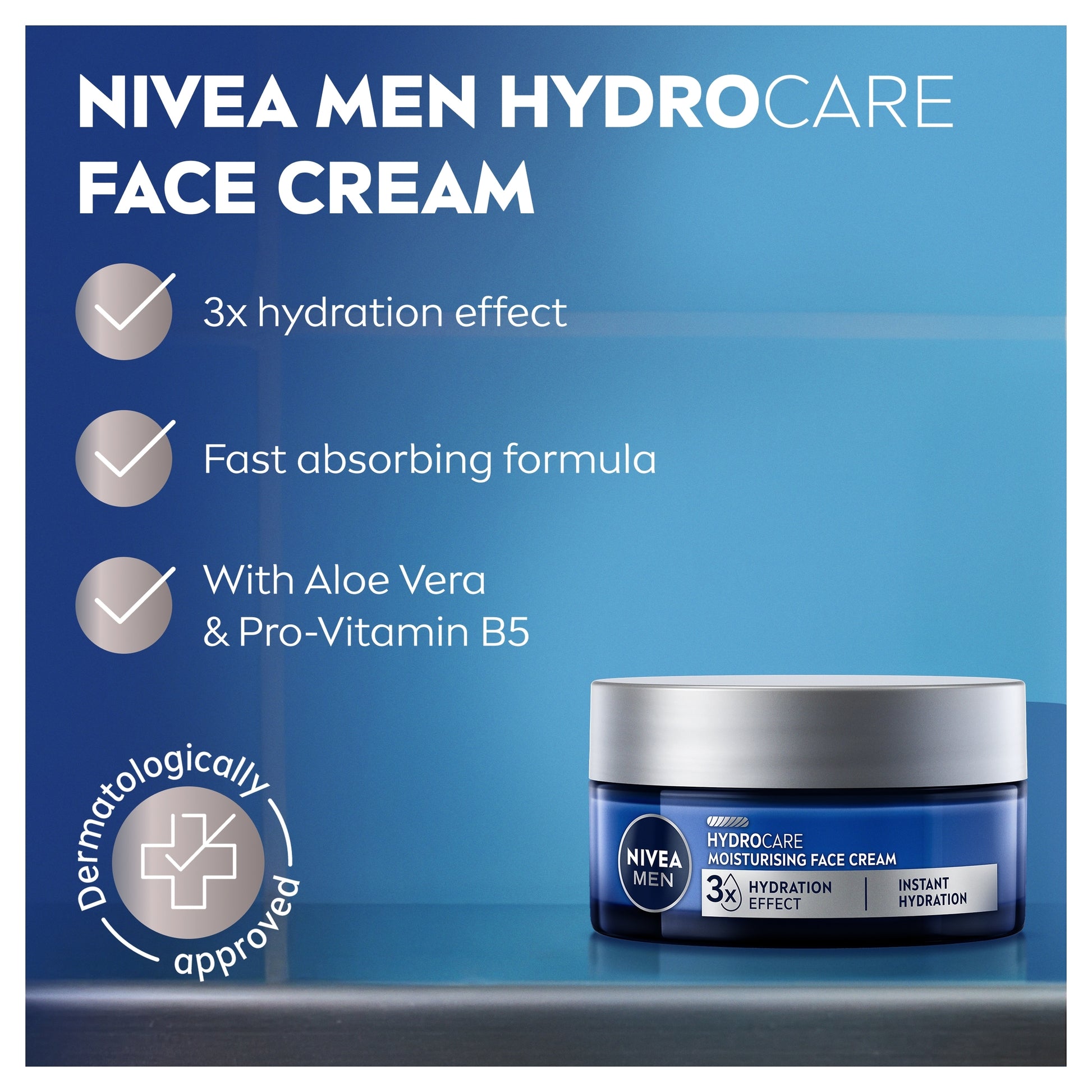 NIVEA MEN Protect & Care Intensive Face Moisturiser 50ml — image 2