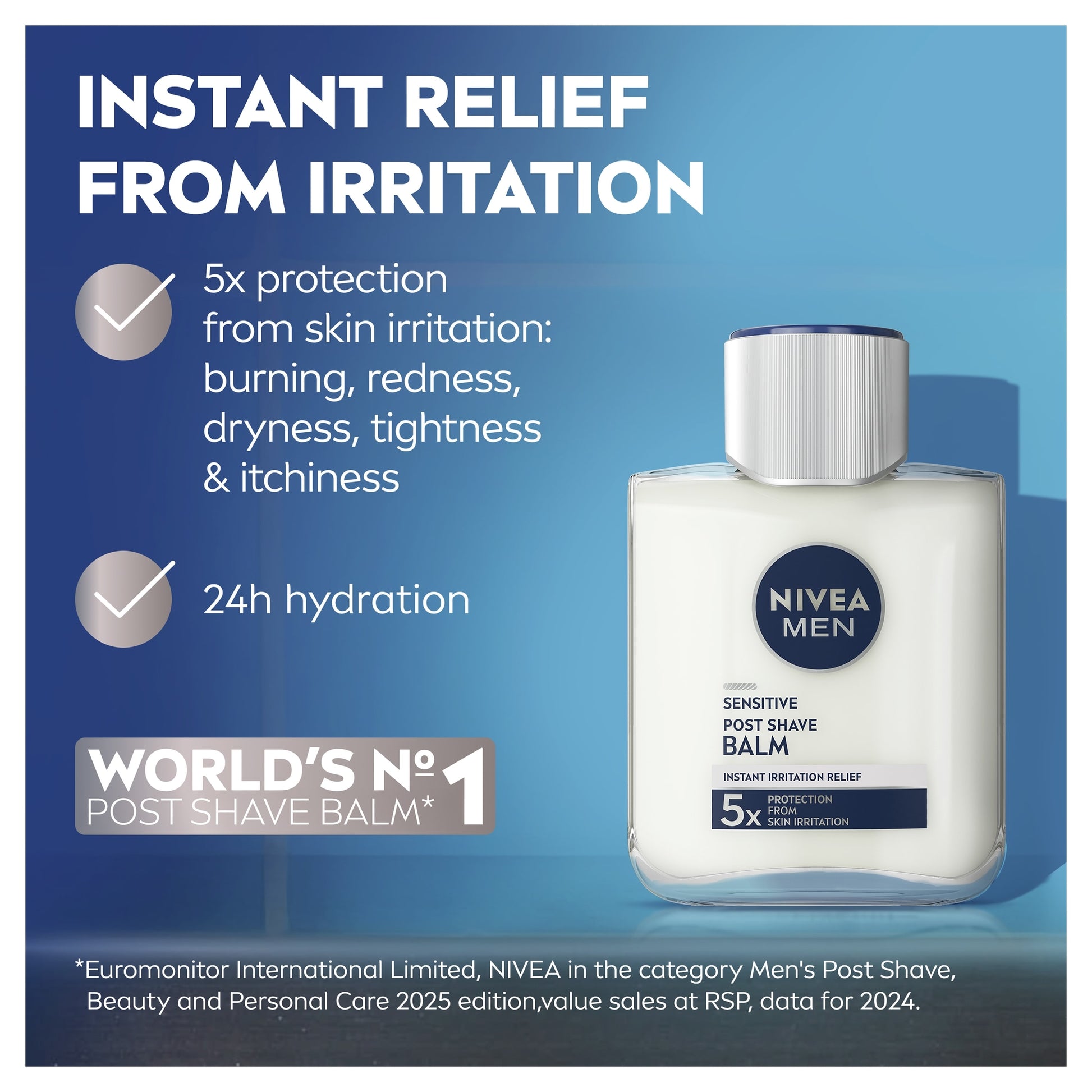 NIVEA MEN Sensitive Post Shave Balm 100ml — image 2
