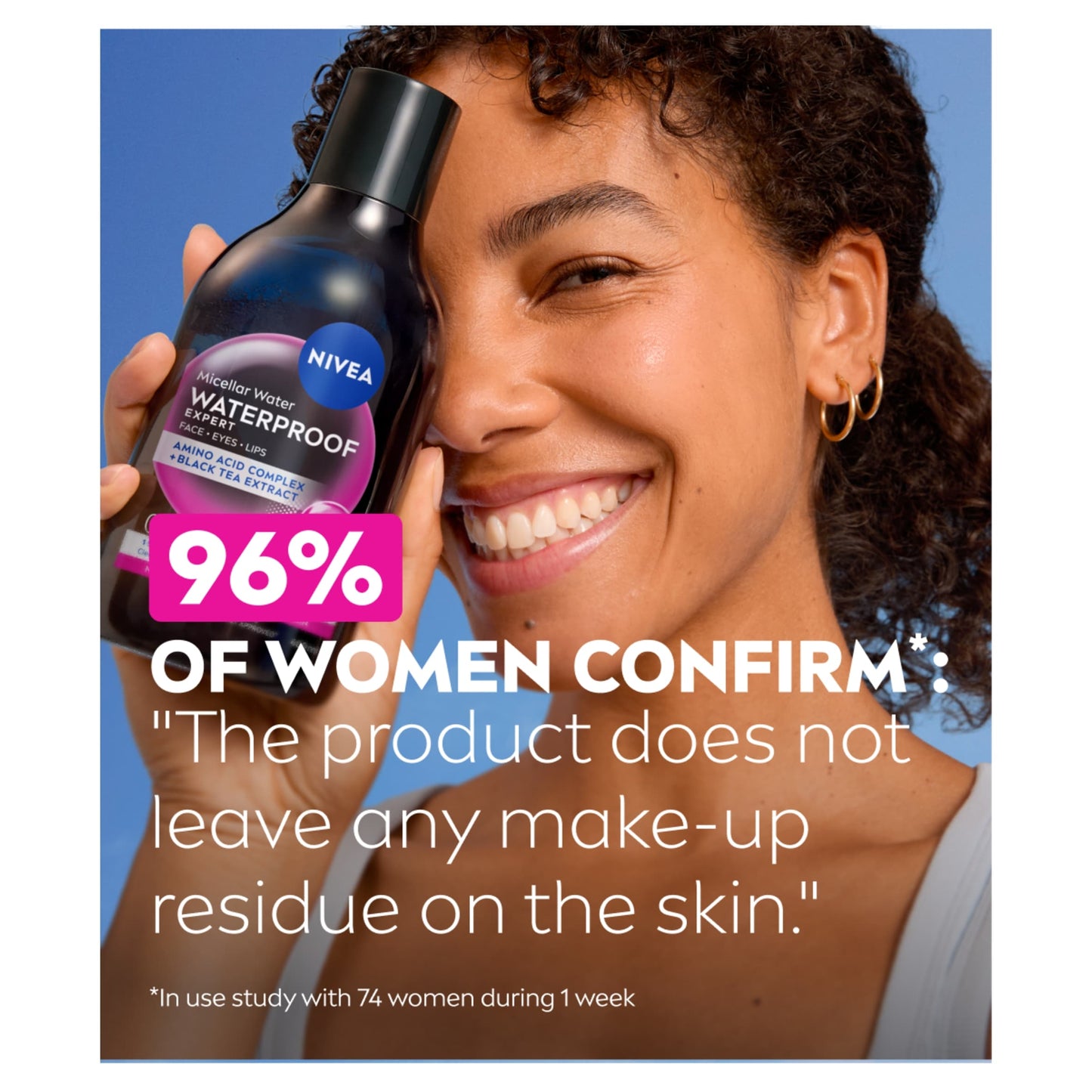 NIVEA Micellar Water Waterproof Make-Up Remover 400ml — image 3