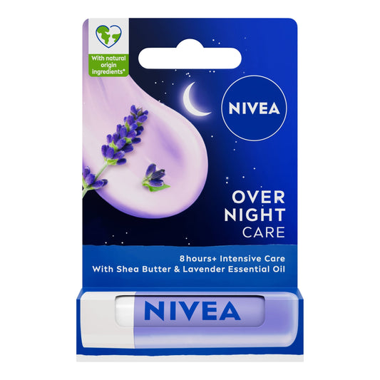 NIVEA Over Night Care Lip Balm 4.8g — image 1