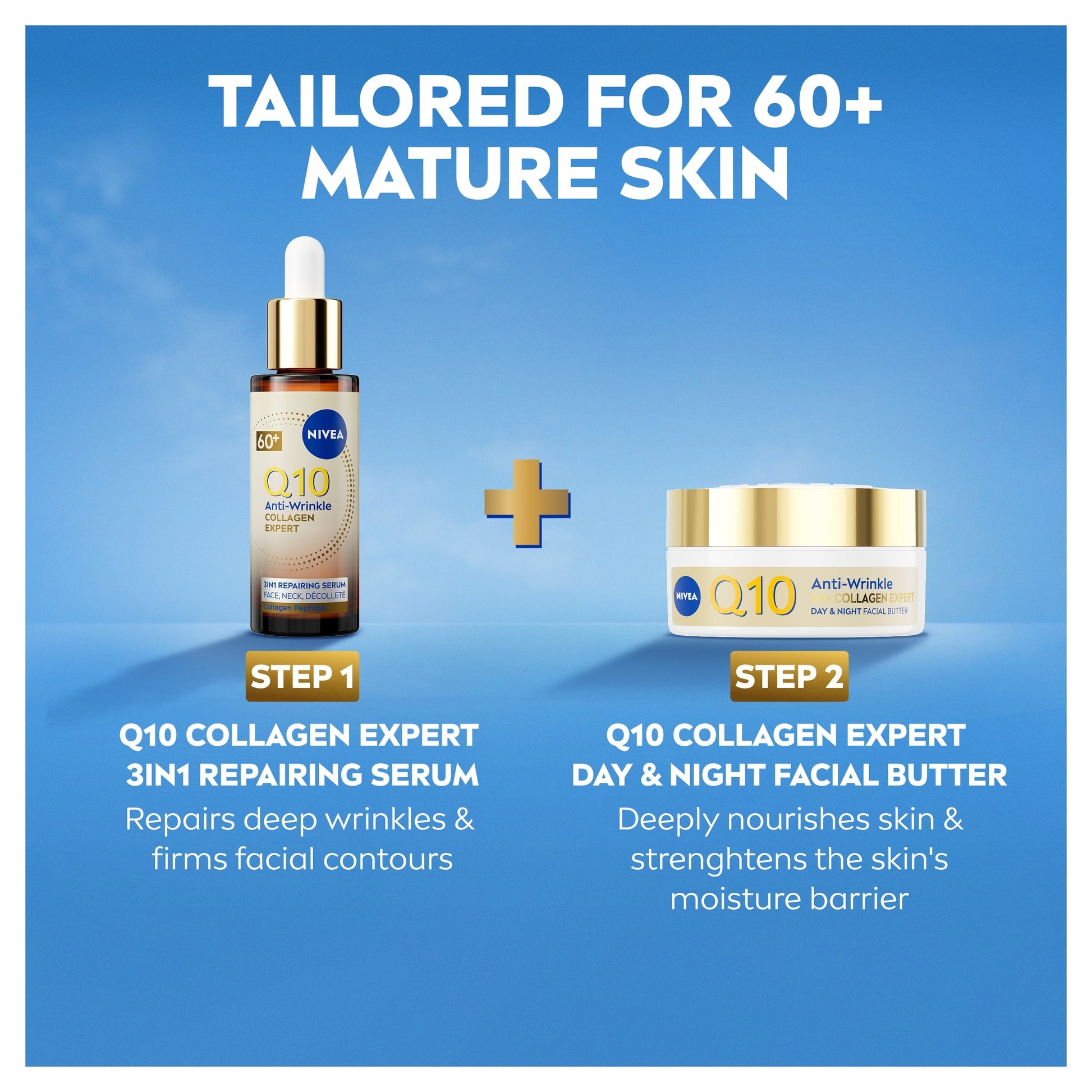 NIVEA Q10 Anti-Wrinkle 60+ Collagen Serum​ 30ml — image 2