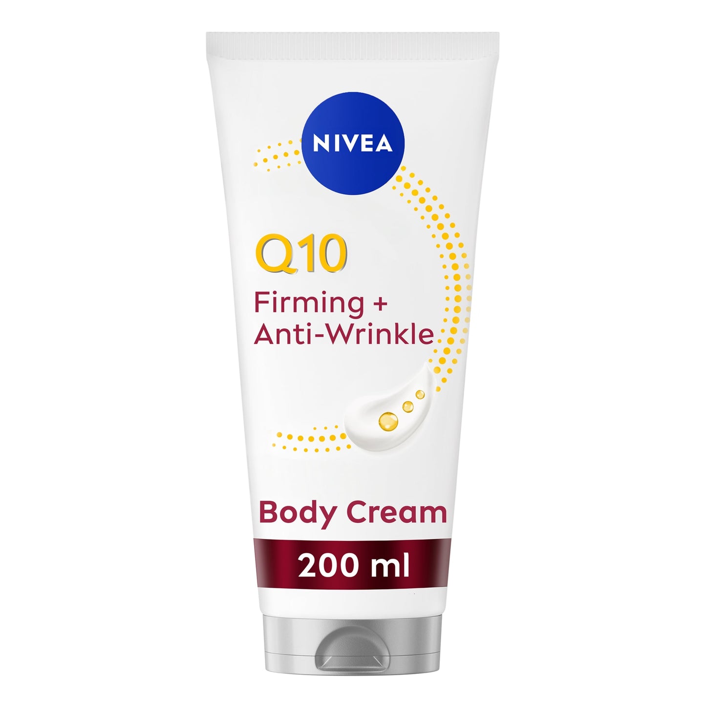 NIVEA Q10 Firming + Anti-Wrinke Body Neck & Chest Cream Moisturiser 200ml — image 1