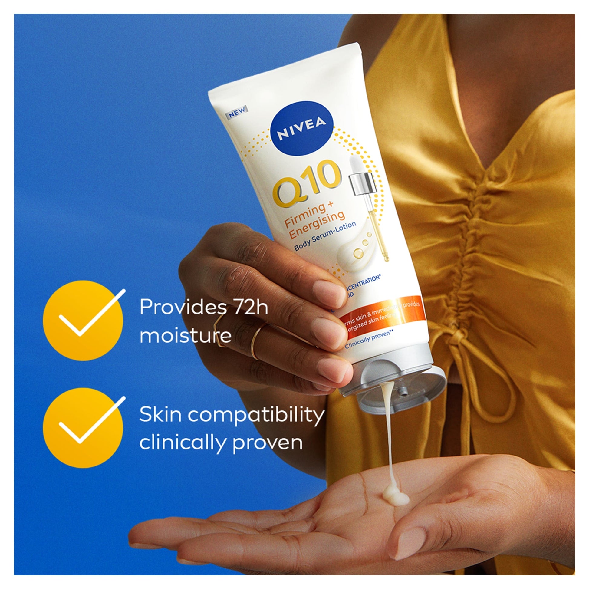NIVEA Q10 Firming + Energising Body Serum Lotion Tube 200ml — image 5