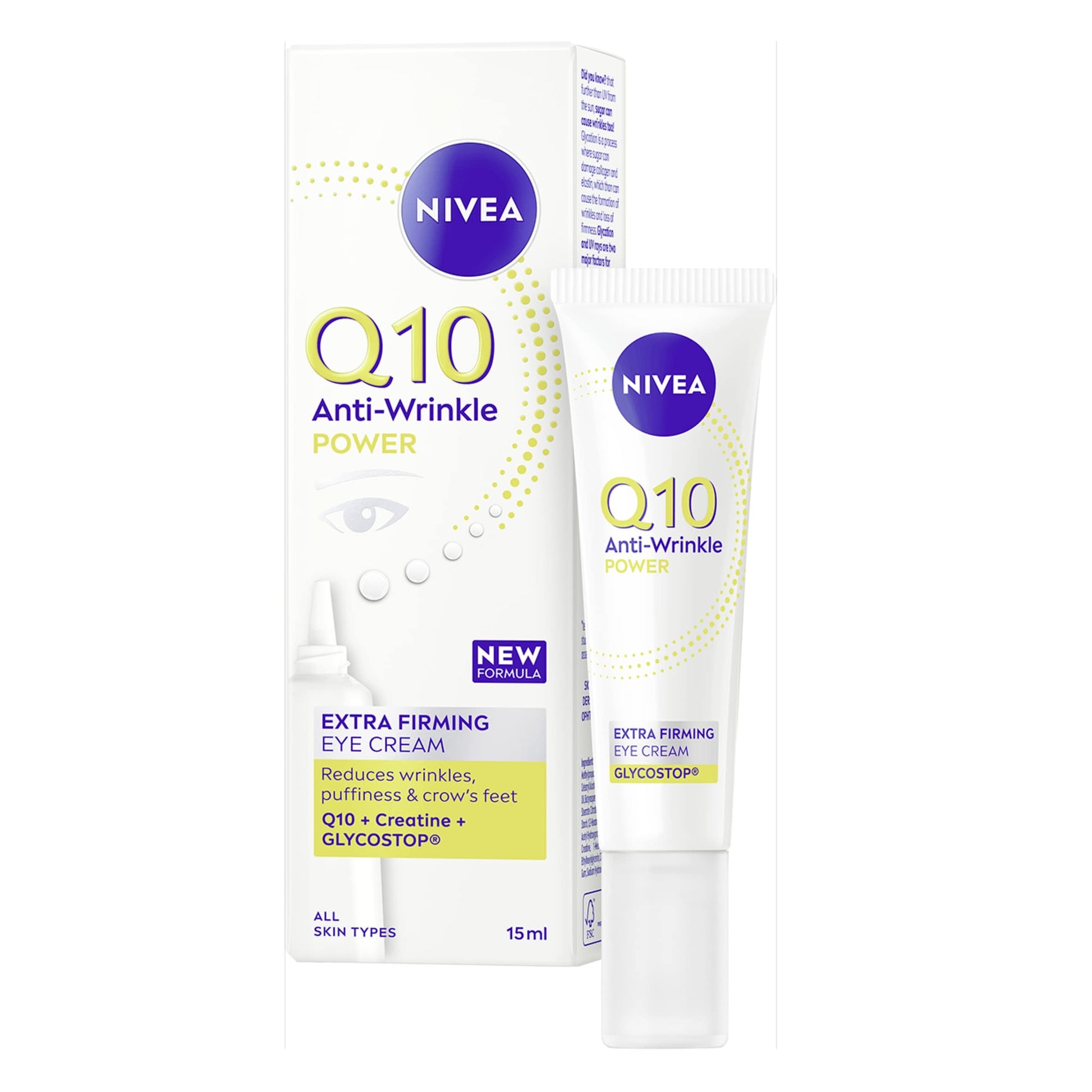 NIVEA Q10 Power Anti-Wrinkle Eye Cream 15ml — image 1