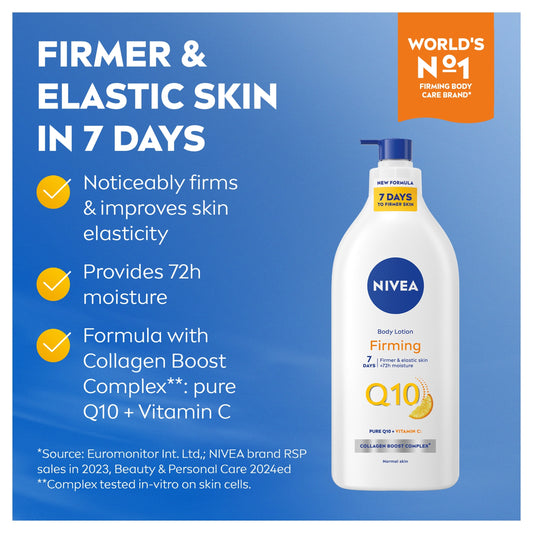 NIVEA Q10 & Vitamin C Firming Body Lotion Normal Skin 625ml — image 2