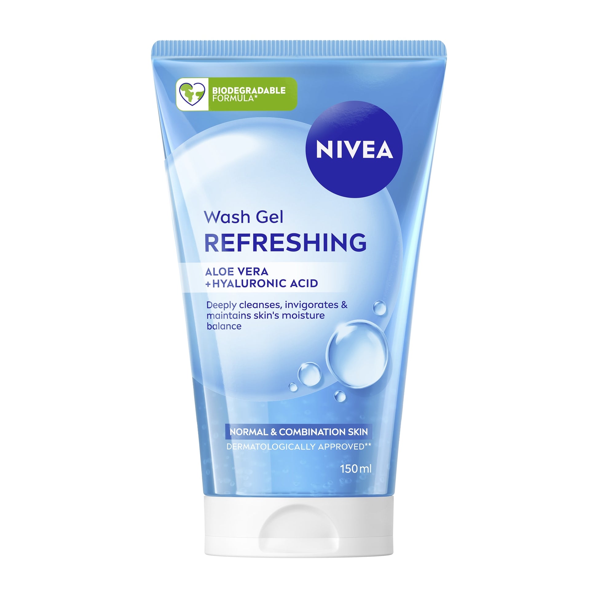 NIVEA Refreshing Face Wash Gel 150ml — image 1