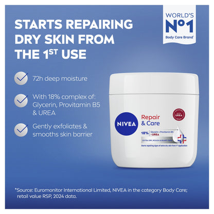 NIVEA Repair & Care Moisturiser Very Dry & Rough Skin 400ml — image 5