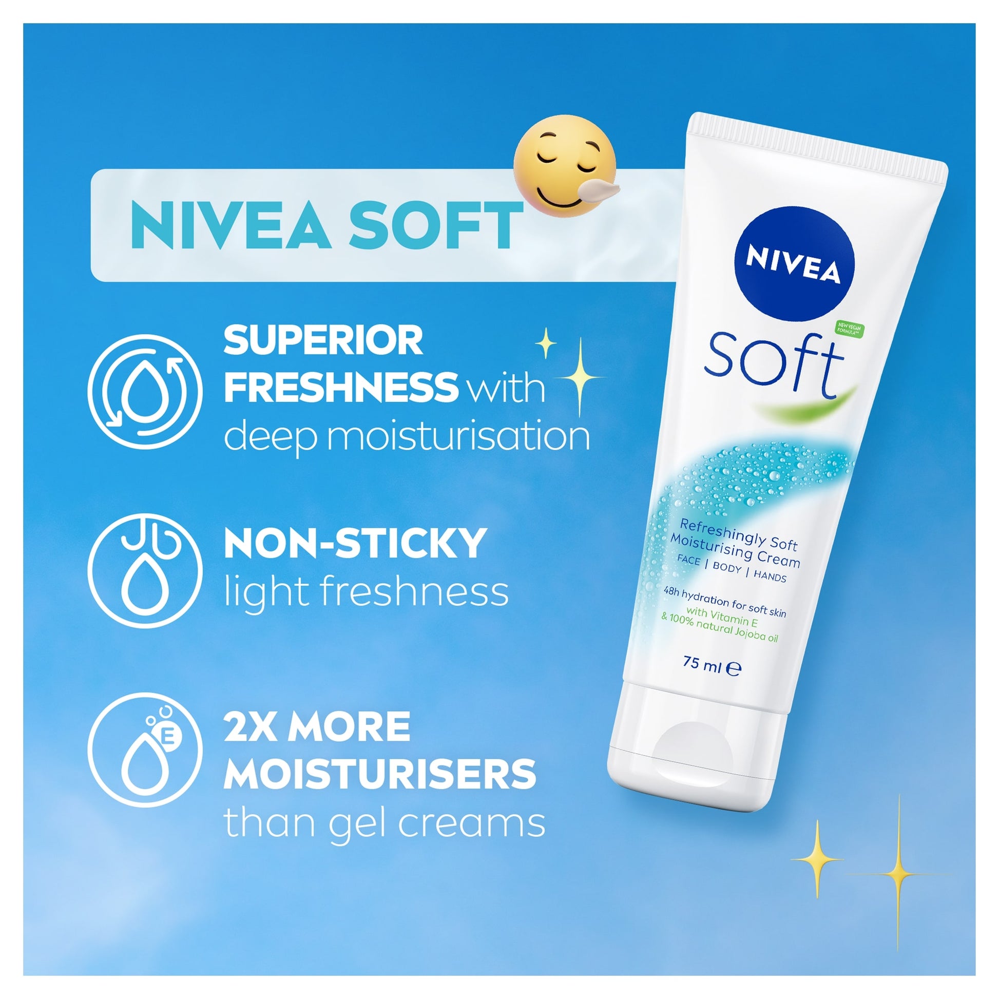 NIVEA Soft Moisturiser 75ml — image 2
