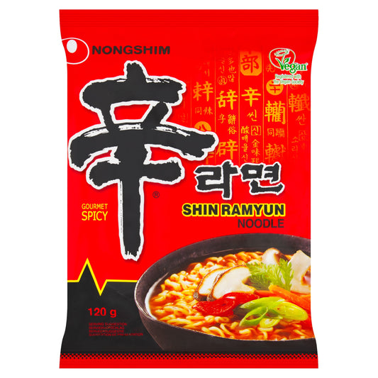 Nong-Shim Instant Shin Ramyun Noodle Soup 120G — image 1