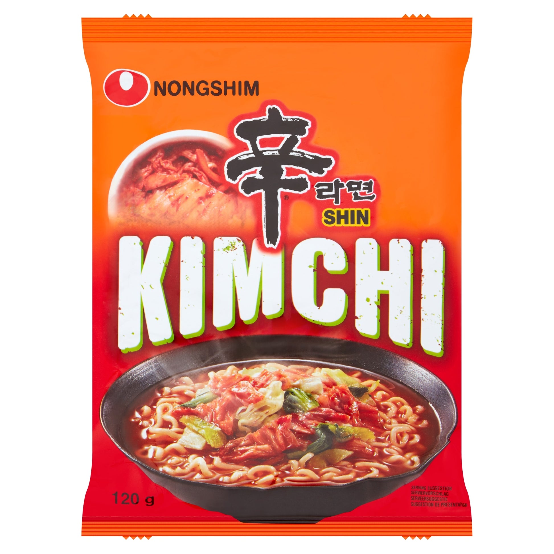 Nongshim Kimchi Noodle Soup 120g — image 1