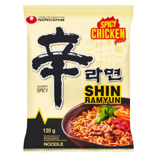 Nongshim Shin Ramyun Spicy Chicken Flavour 120g — image 1