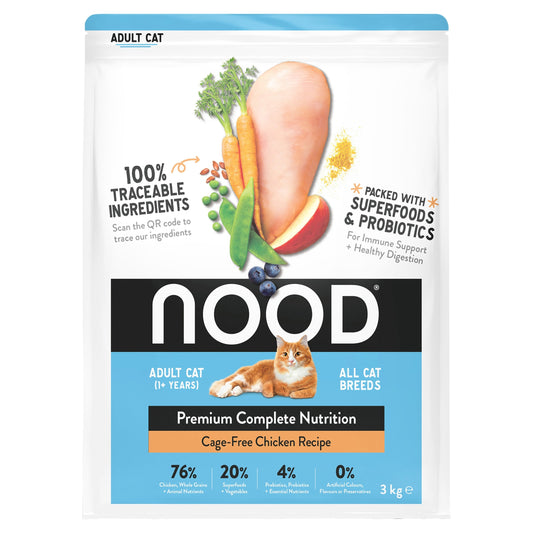 Nood Cat Premium Cage Free Chicken 3Kg — image 1