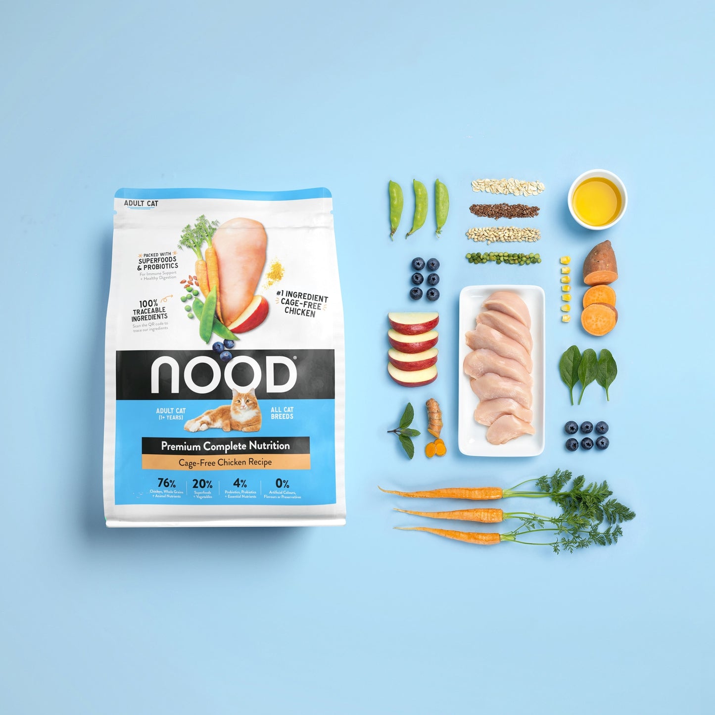 Nood Cat Premium Cage Free Chicken 3Kg — image 4