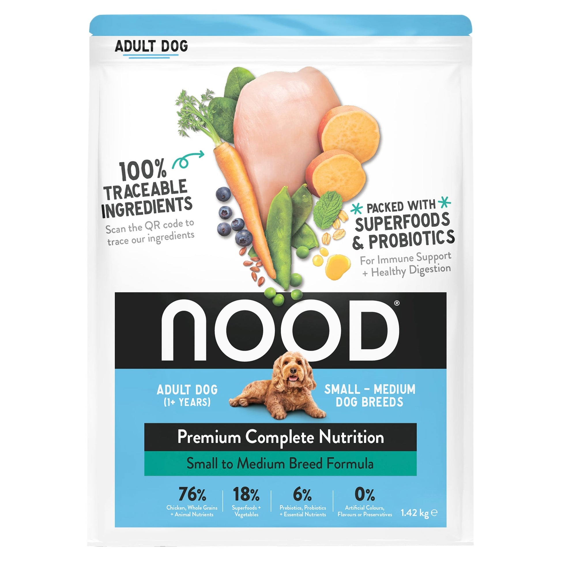 Nood Dog Small To Medium Breed Formula 1.42Kg — image 1