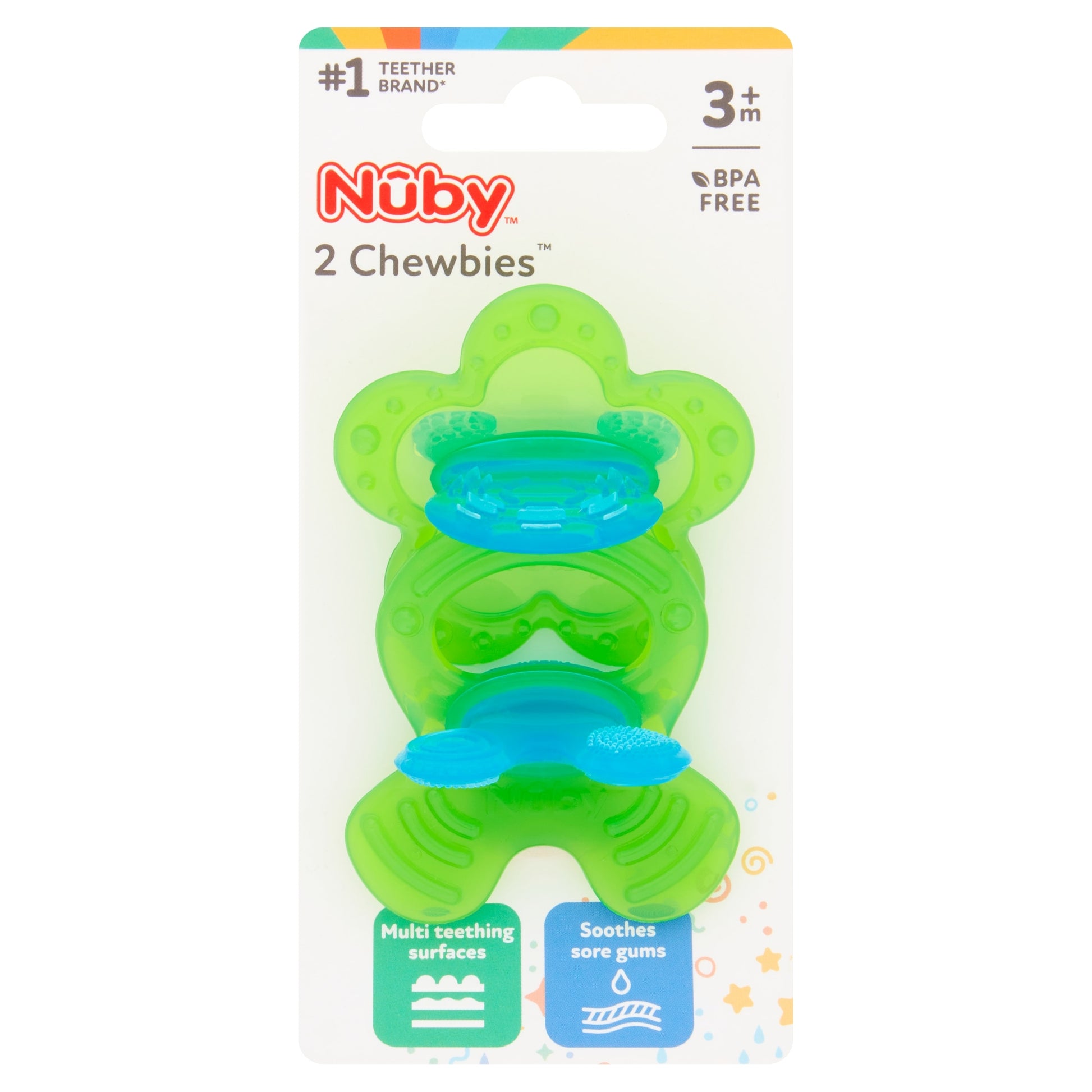 Nuby Chewbies Twinpack — image 1