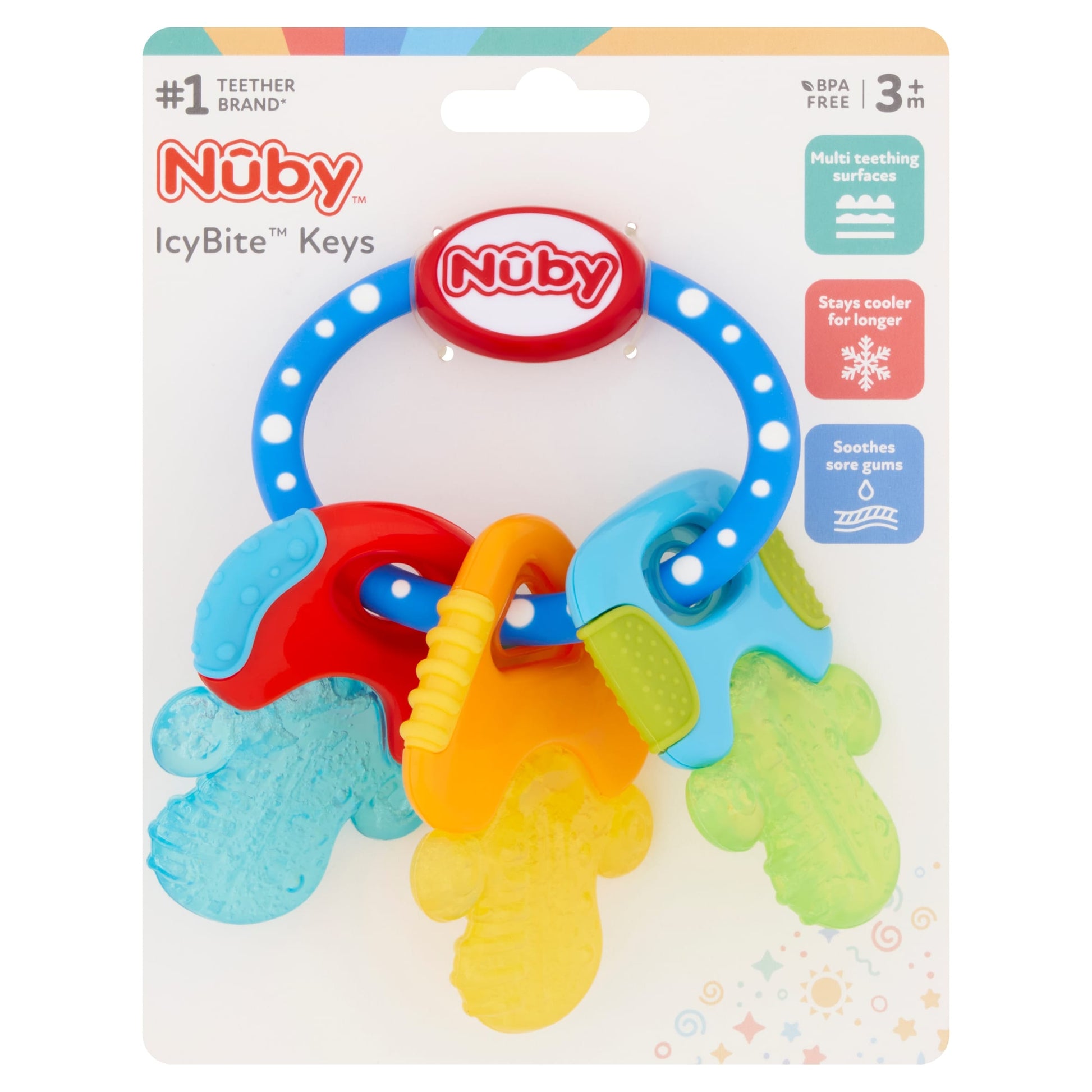 Nuby Icybite Keys Teether — image 1
