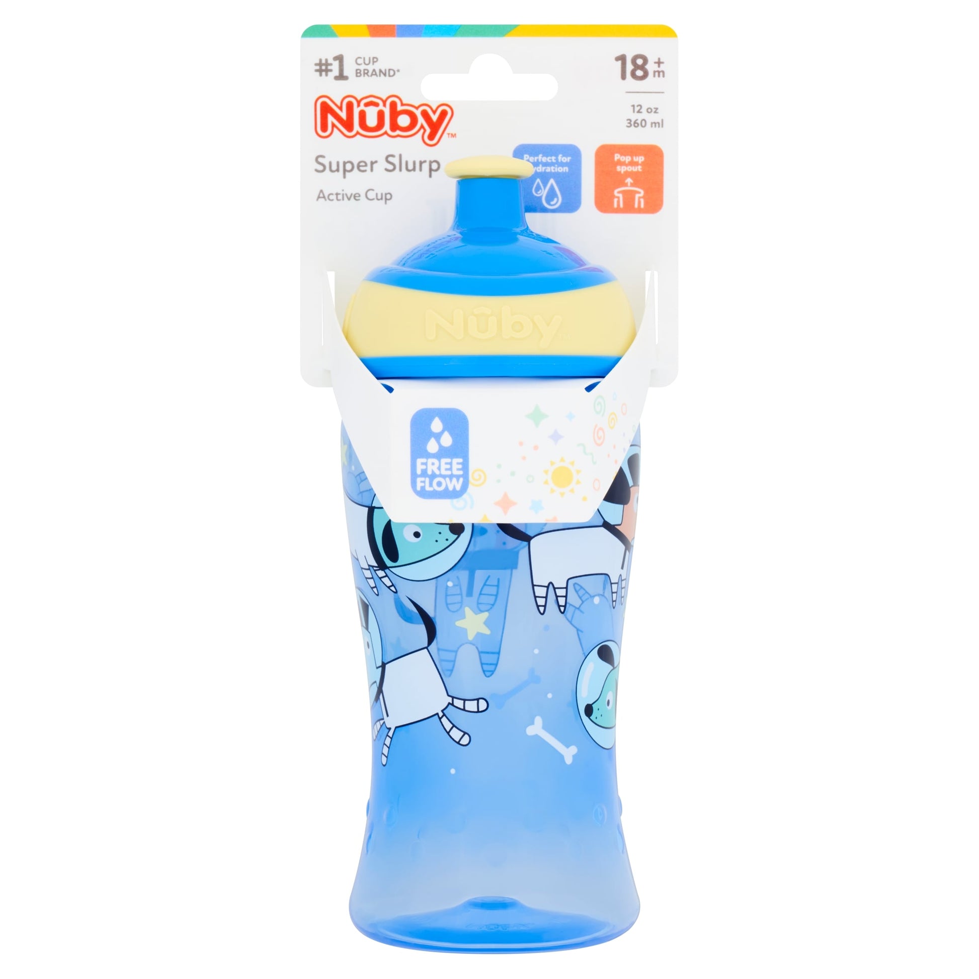 Nuby Super Slurp Pop Up Beaker — image 1