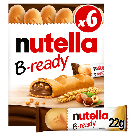 NUTELLA B-ready Bars Multipack 6 X 22g (132g) — image 1