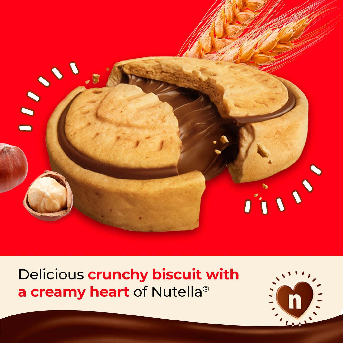 Nutella Biscuits 20 Pieces 276G — image 2