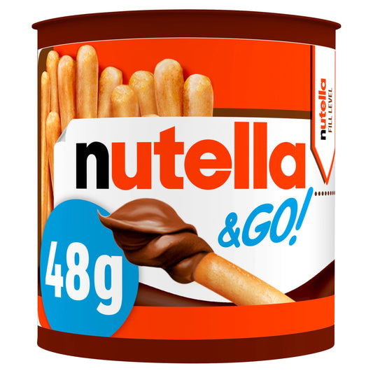Nutella & Go! Hazelnut Chocolate Spread and Breadsticks Snack Pot 1 x 48g — image 1