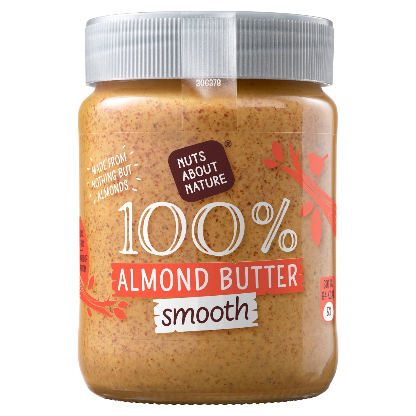 Nuts About Nature 100% Almond Butter Smooth 340G — image 1