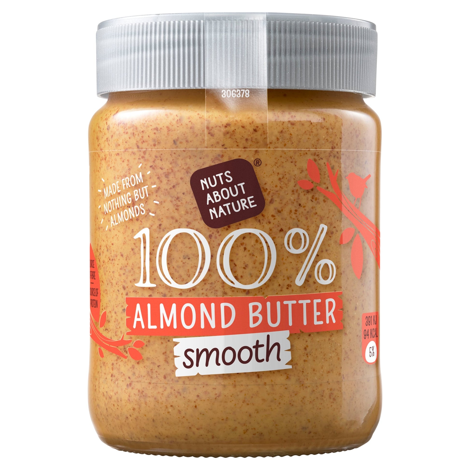 Nuts About Nature 100% Almond Butter Smooth 340G — image 1