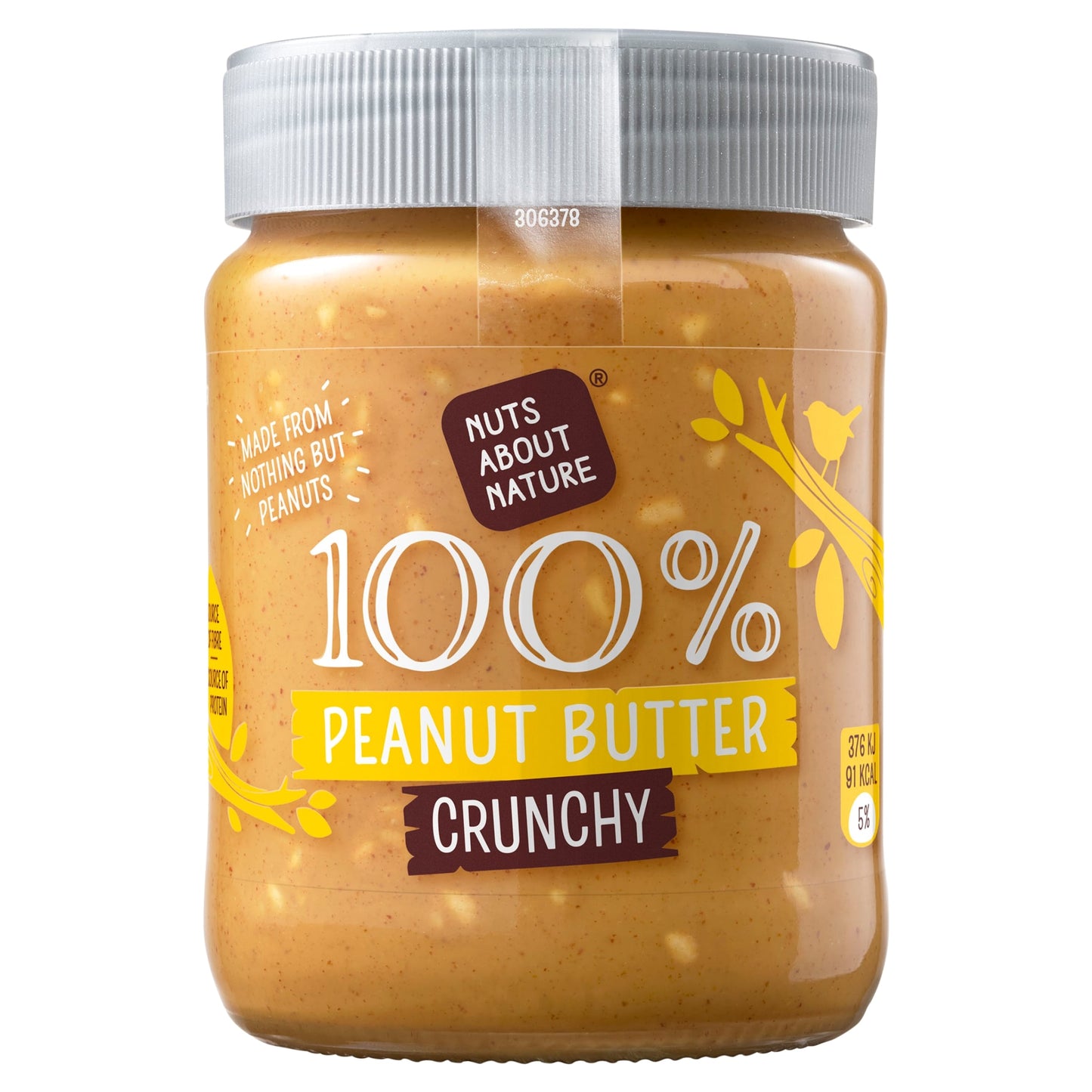 Nuts About Nature Peanut Butter Crunchy 340G — image 1