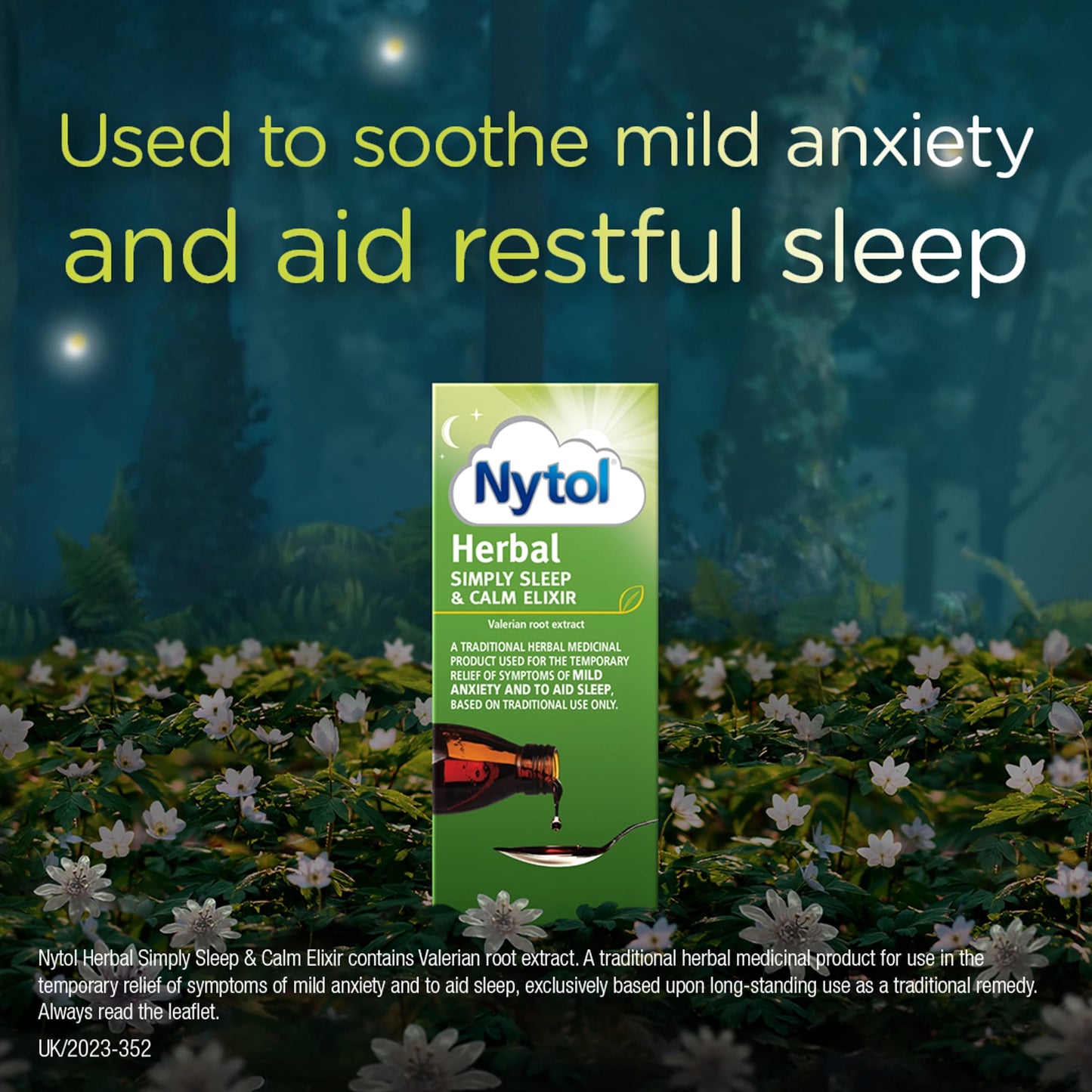 Nytol Herbal Simply Sleep & Calm Elixir with Valerian Root Extract 100ml — image 3