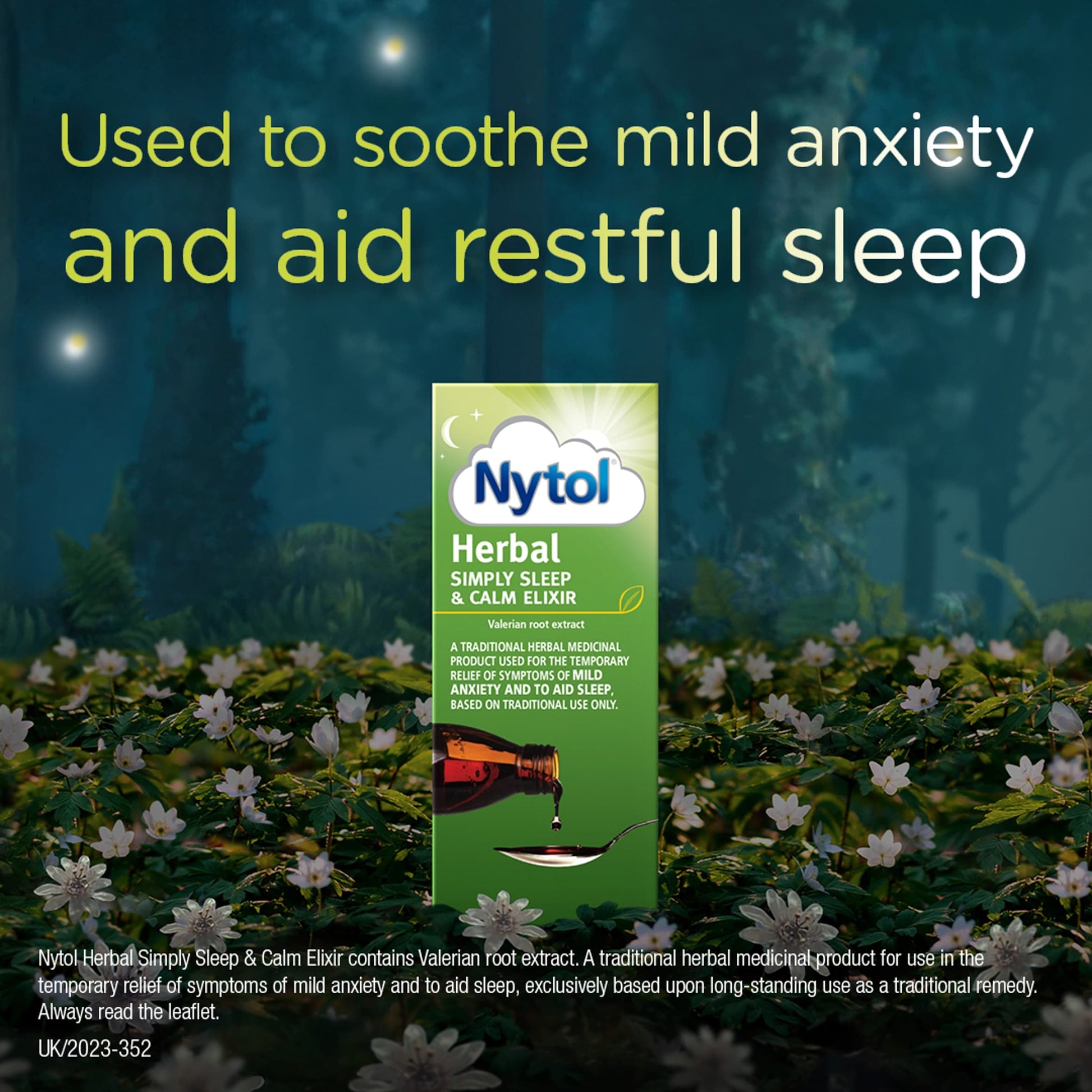 Nytol Herbal Simply Sleep & Calm Elixir with Valerian Root Extract 100ml — image 3
