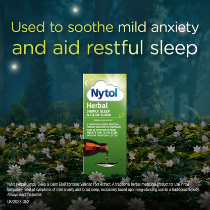 Nytol Herbal Simply Sleep & Calm Elixir with Valerian Root Extract 100ml — image 3