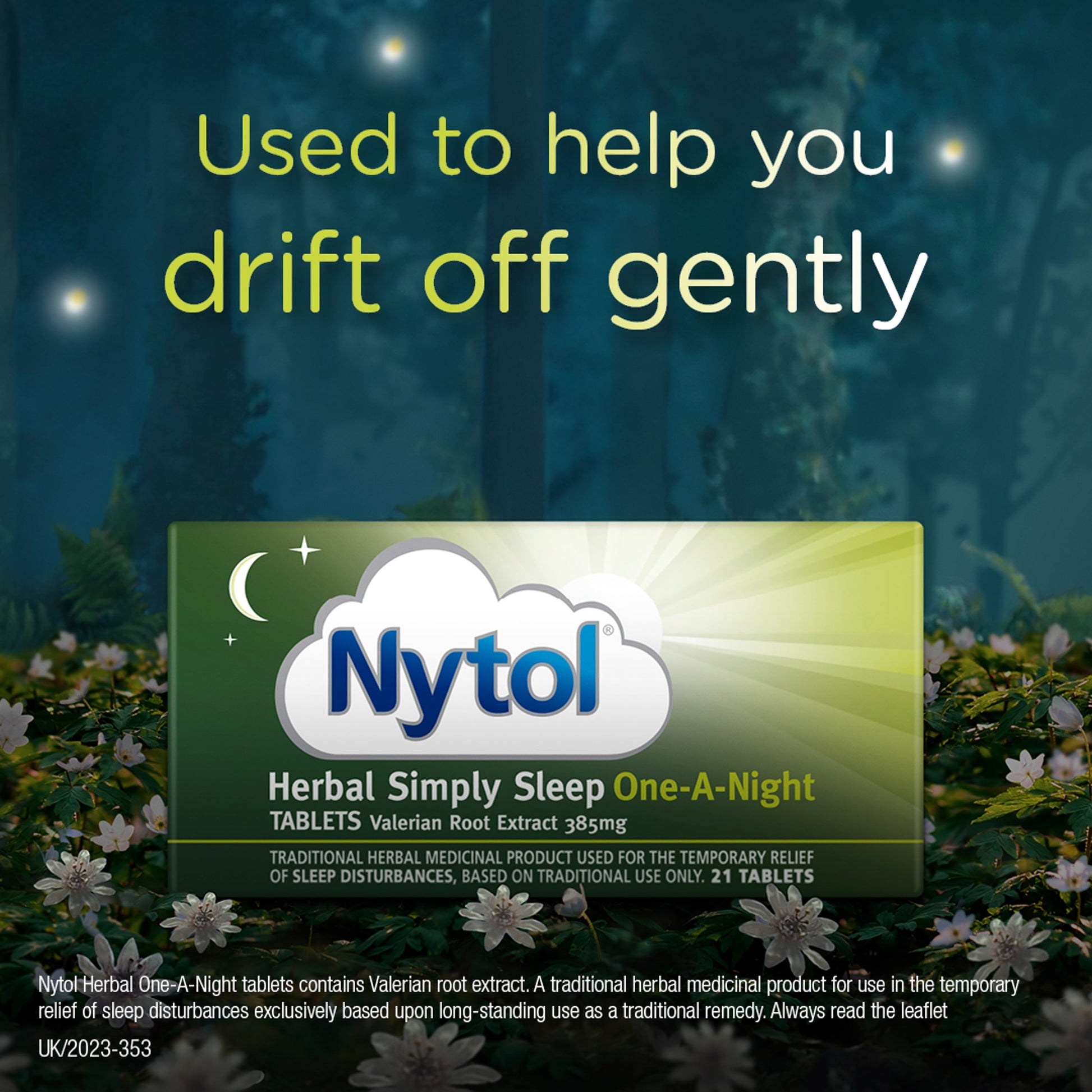 Nytol Herbal Simply Sleep One-A-Night Tablets 21s — image 3