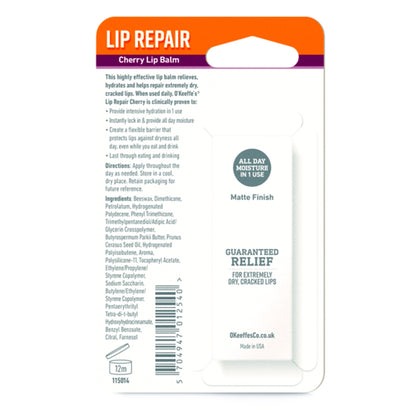 O'Keeffe's Lip Repair Lip Balm - Cherry 4.2g — image 2