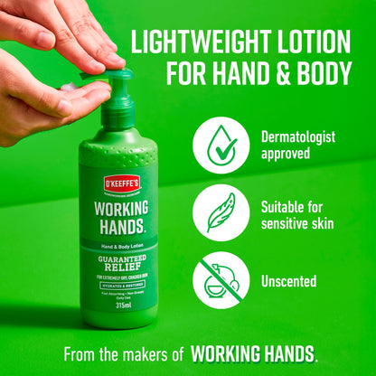 O'Keeffe's Working Hands Hand and Body Lotion 315ml — image 3