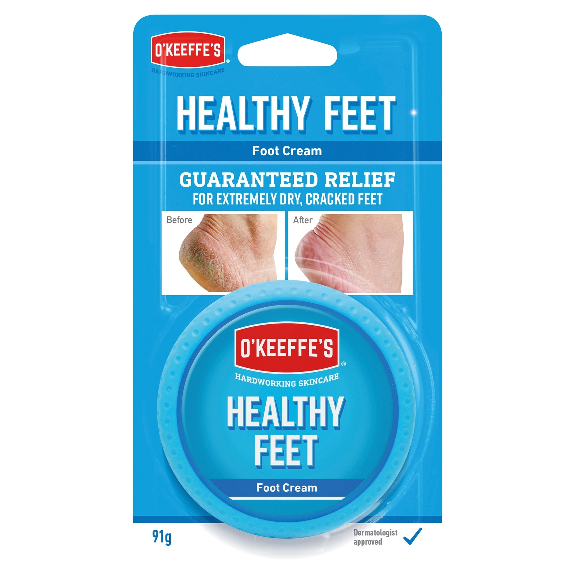 O'keeffees Healthy Foot Cream Jar 91G — image 1