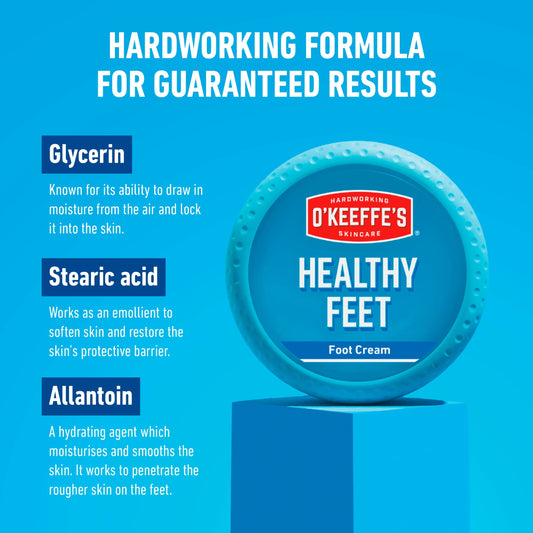 O'keeffees Healthy Foot Cream Jar 91G — image 2