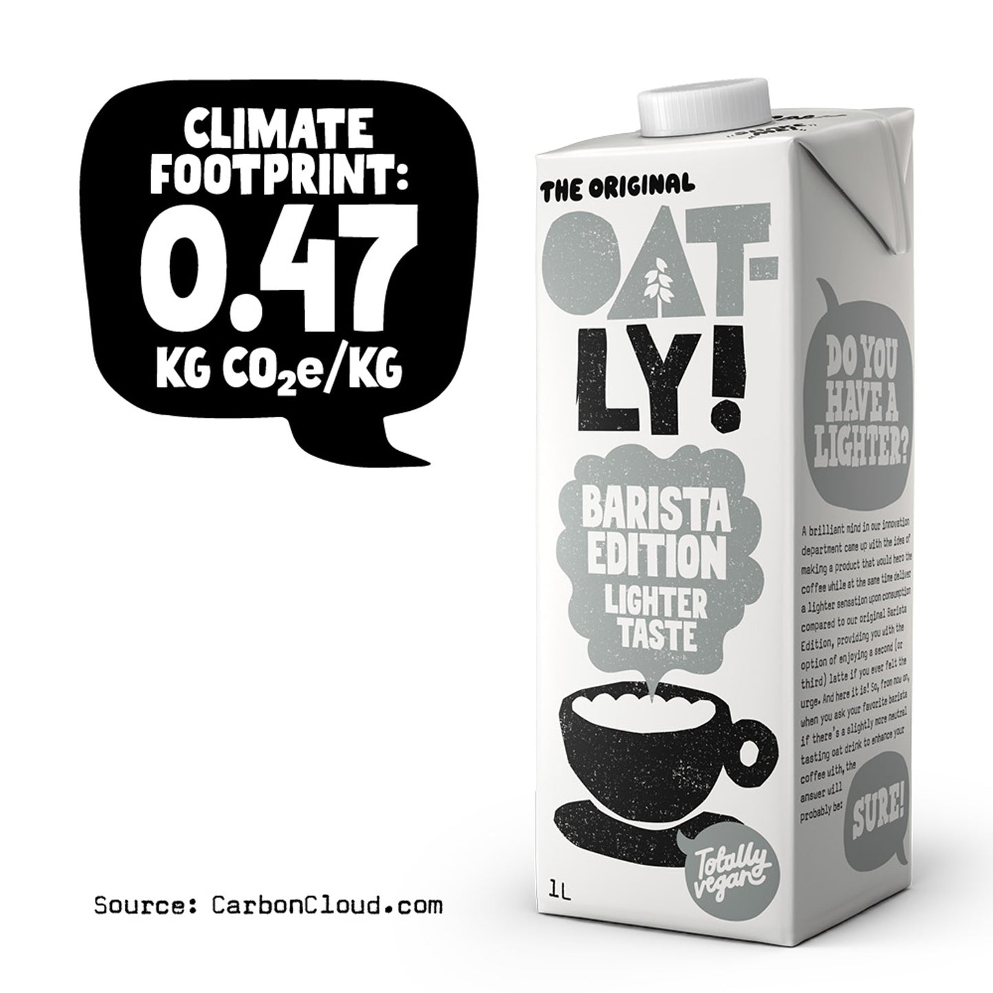 Oatly Barista Edition Lighter Taste Drink 1L — image 2